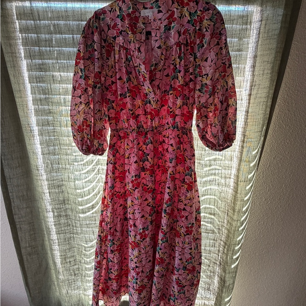 Corey Lynn Calter Vibrant Floral Maxi Dress - Picture 3 of 3